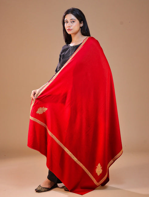 Women's Hand Embroidery Wool Shawl